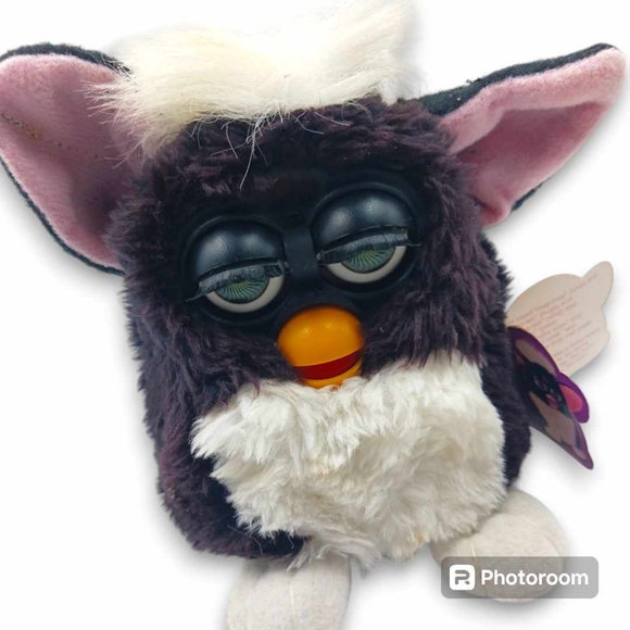 Furby 1998 Black And White Tiger Electronics - Picture 10 of 10